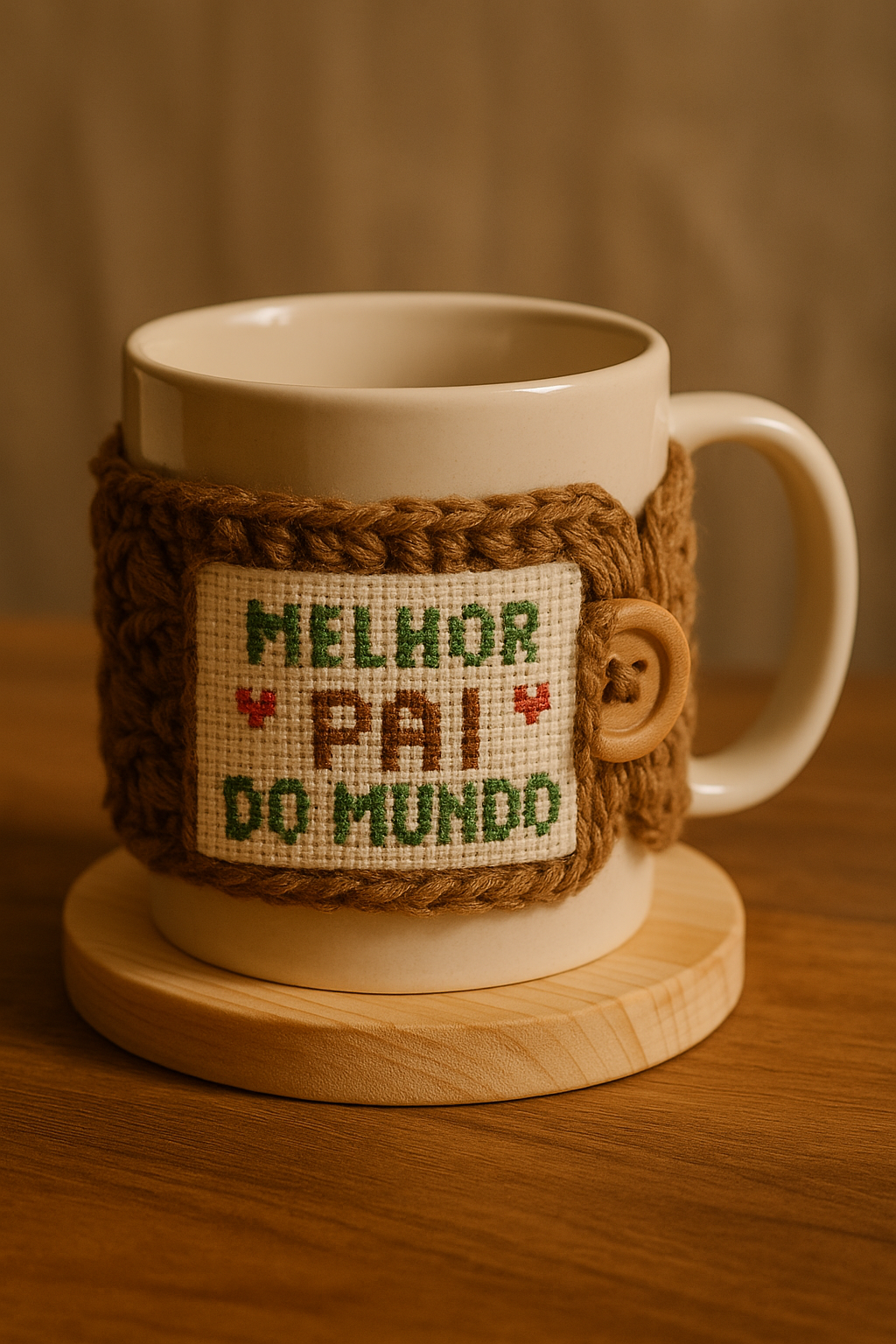 Porta-caneca artesanal